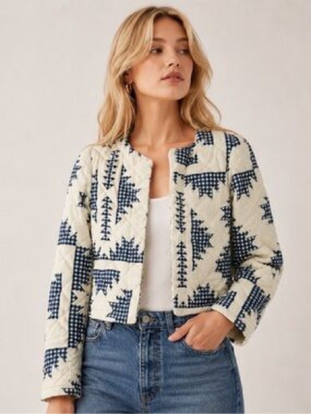 House of Harlow Quilted Jacket NWT